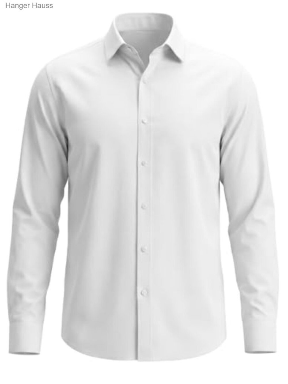 Men's Long Sleeve Dress Shirt Regular Fit Stretch Wrinkle-Free Button Down